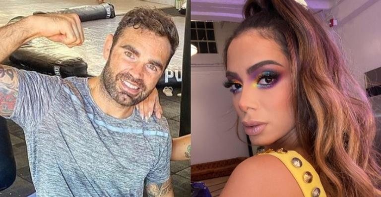 Chico Salgado posta foto antiga ao lado de Anitta - Reprodução/Instagram