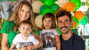 Julio Rocha comemora o aniversário de 2 anos do filho com festa intimista - Dalazen Jr.