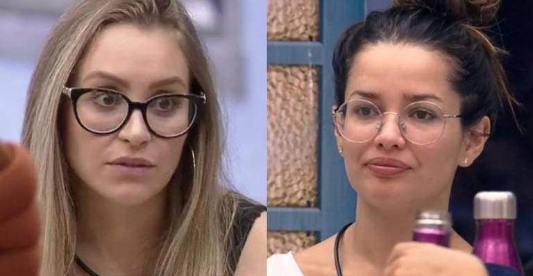 BBB21: Juliette conversa com Carla Diaz sobre Arthur - Reprodução/TV Globo