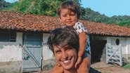 Bruno Guedes toma banho no chuveiro com o filho e encanta - Reprodução/Instagram