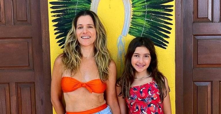 Ingrid Guimarães arranca suspiros ao combinar o visual com a filha, Clara - Reprodução/Instagram