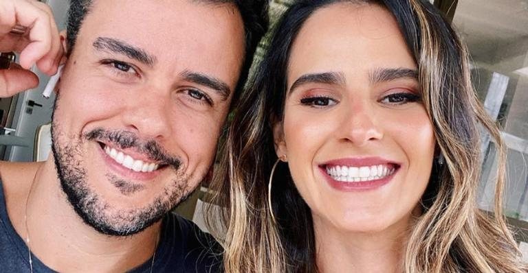 Marcella Fogaça e Joaquim Lopes dão beijão na web - Reprodução/Instagram