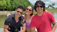 Zezé Di Camargo curte dia ao lado dos filhos, Wanessa Camargo e Igor - Reprodução/Instagram