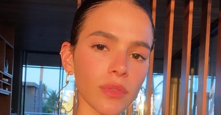 Bruna Marquezine posa com vestido micro transparente - Reprodução/Instagram