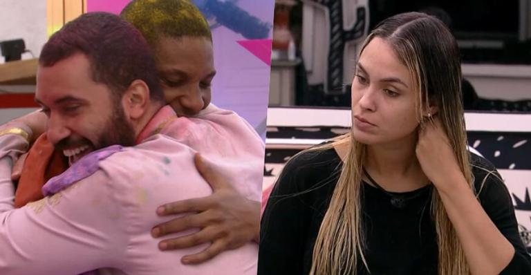 Gil revela estar apaixonado por Lucas em conversa com Sarah - Foto/Reprodução BBB21