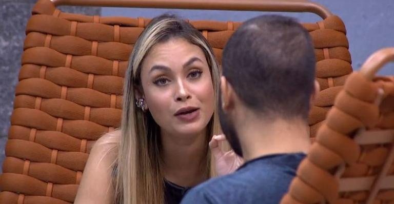 BBB21: Gilberto fala de Caio e Sarah diz que ele é 'bananão' - Reprodução/TV Globo