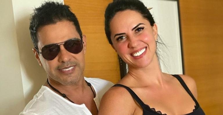 Graciele Lacerda ganha declaração de Zezé Di Camargo - Reprodução/Instagram