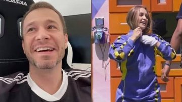 BBB21: Tiago Leifert elogia a volta de Carla Diaz como dummy - Reprodução/Instagram | Divulgação/ TV Globo