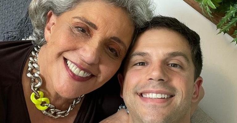 Leda Nagle posta foto com o filho e faz declaração - Reprodução/Instagram