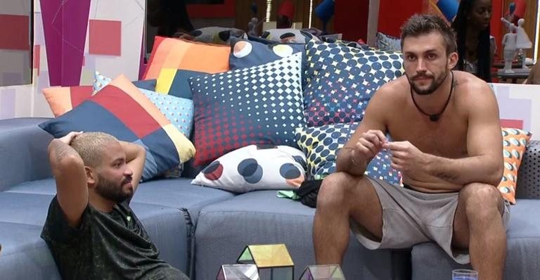 BBB21: Arthur revela plano envolvendo brother e surpreende - Reprodução/TV Globo