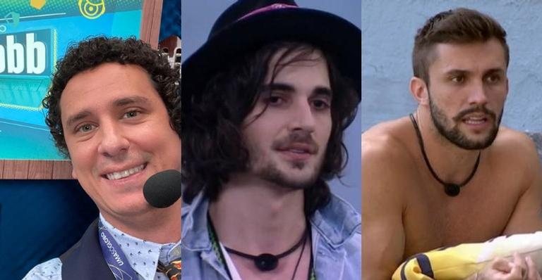 BBB21: Rafael Portugal faz piadinha com Fiuk e Arthur - Reprodução/Instagram | Divulgação/ TV Globo