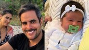 Filha de Simone e Kaká Diniz explode o fofurômetro em clique - Reprodução/Instagram