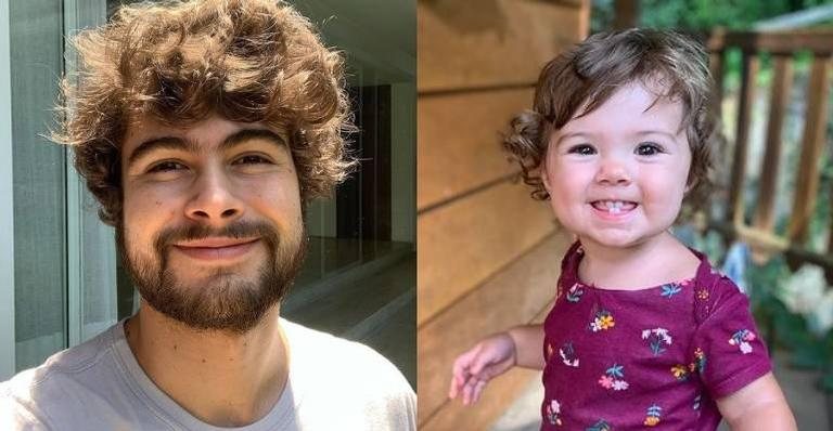 Rafael Vitti brinca ao mostrar Clara Maria jogando bolo - Reprodução/Instagram