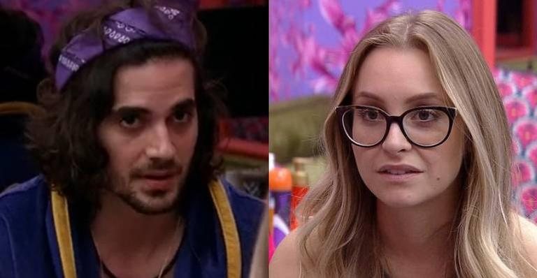 BBB21: Carla Diaz conversa com Fiuk e alerta sobre Gilberto - Reprodução/TV Globo