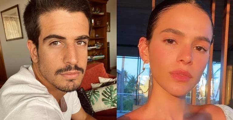 Enzo Celulari toca violão para Bruna Marquezine - Reprodução/Instagram