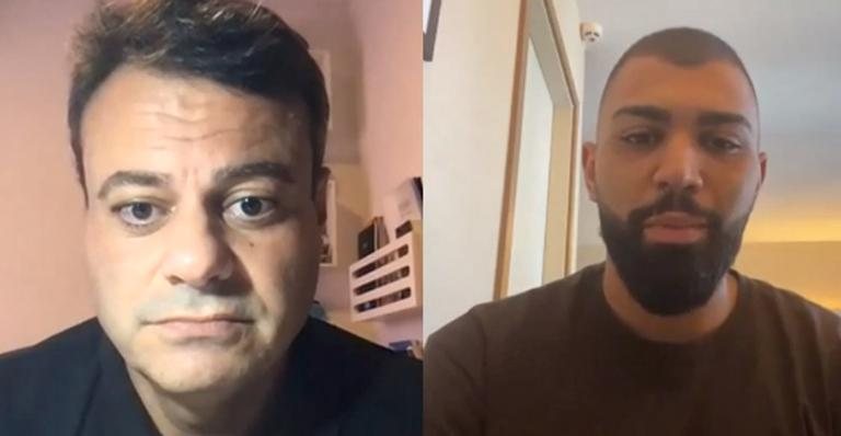 Detido pela polícia, Gabigol desabafa: ''Faltou sensibilidade da minha parte'' - Reprodução/TV Globo