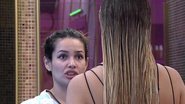 Em conversa com Sarah, Juliette diz que Gil não é seu pódio - Reprodução/GloboPlay