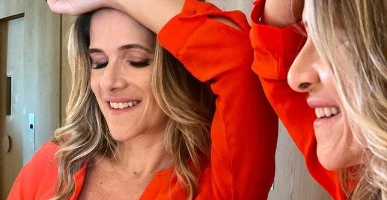 Ingrid Guimarães impressiona com posição de yoga - Reprodução/Instagram