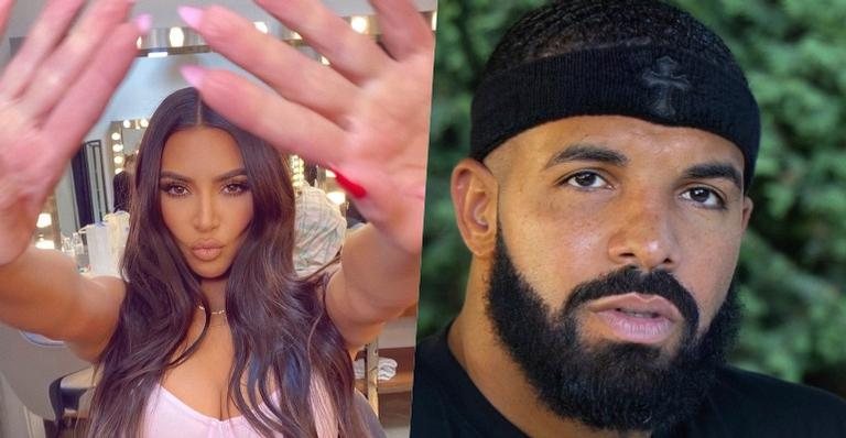 Drake está focado em viver romance com Kim Kardashian - Foto/Instagram