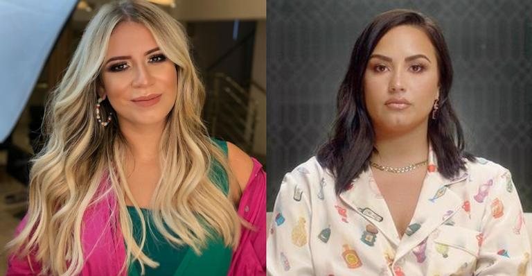 Marilia Mendonça revela admiração por Demi Lovato - Reprodução/Instagram