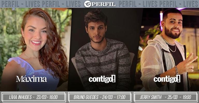 Destaques da semana - Agenda de lives da Editora Perfil - Instagram