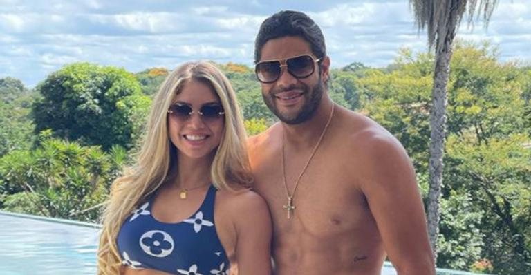 Hulk se declara para Camila Ângelo: ''Casar com você mudou a minha vida'' - Reprodução/Instagram