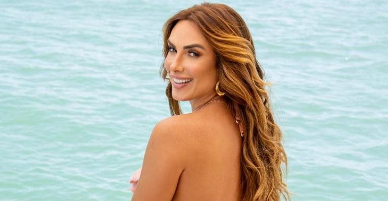 Nicole Bahls falou um pouco sobre seus cuidados com a pele, corpo e alimentação - Fábio Vieira /RL Assessoria