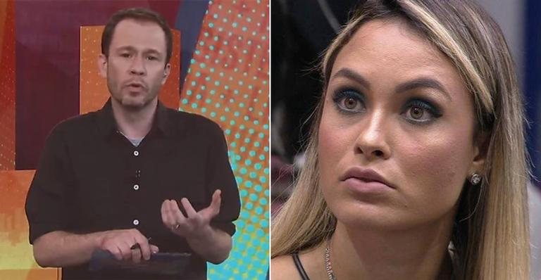 BBB21: Sem citar Sarah, Tiago Leifert fala sobre pandemia da Covid-19: ''Pior do que antes'' - Reprodução/TV Globo