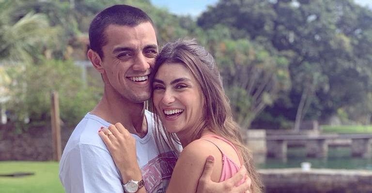 Felipe Simas se declara para a esposa, Mariana Uhlmann - Reprodução/Instagram