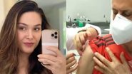 Fernanda Machado comemora vacinação do pai contra a Covid-19 - Reprodução/Instagram