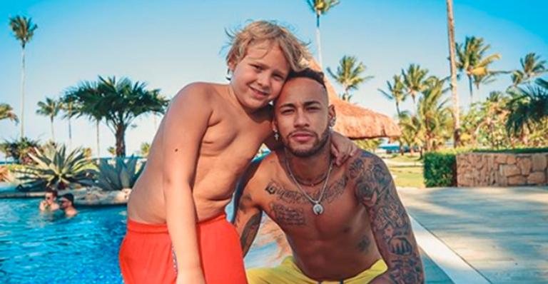 Neymar compartilha clique do filho com o avô e encanta web - Reprodução/Instagram