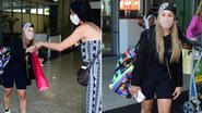 Carla Diaz esbanja simpatia ao ser flagrada em aeroporto - Leo Franco / Agnews