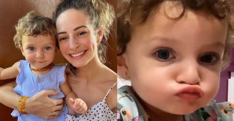 Tamy Contro posta vídeo da filha fazendo bico - Reprodução/Instagram