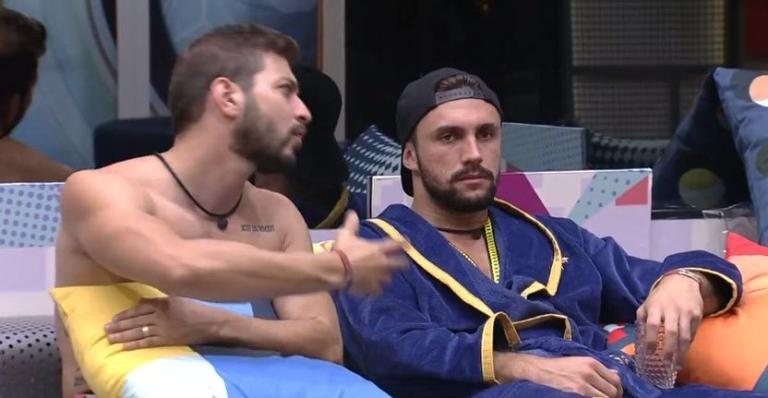 BBB21: Arthur se arrepende de colocar Fiuk no Vip - Reprodução/TV Globo