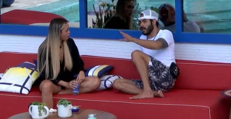 BBB21: Após treta, Rodolffo e Sarah tem conversa sincera - Reprodução/TV Globo