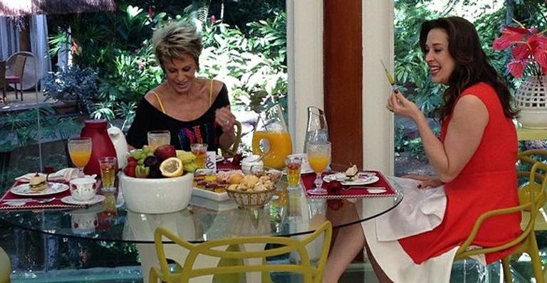 Claudia Raia parabeniza Ana Maria Braga nas redes sociais - Divulgação/TV Globo