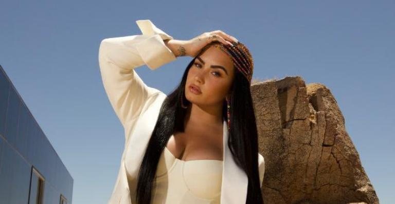 Demi Lovato para o ensaio oficial do seu sétimo álbum estúdio - Foto/Divulgação Universal Music