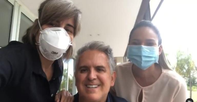 Gloria Pires celebra a alta hospitalar de Orlando Morais - Reprodução/Instagram