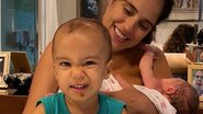 Camilla Camargo celebra Páscoa com clique ao lado dos filhos - Reprodução/Instagram