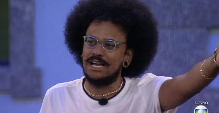 BBB21: João Luiz expõe fala racista de Rodolffo ao vivo - Reprodução/TV Globo