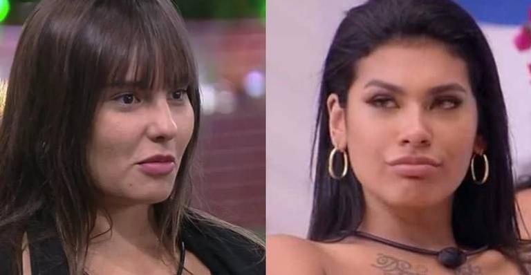 BBB21: Thaís e Pocah comentam relação de brothers - Reprodução/TV Globo