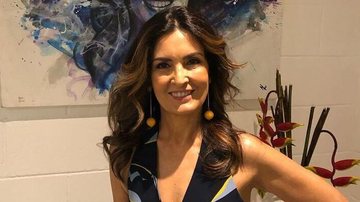 De look vermelho, Fátima Bernardes posa com visual diferente - Reprodução/Instagram