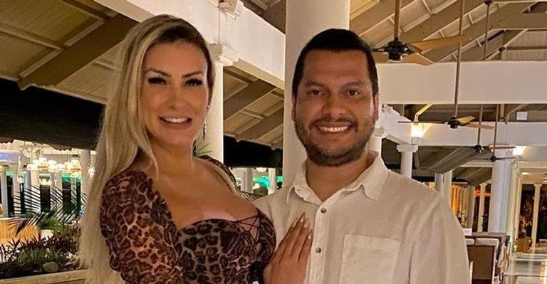 Em lua de mel, Andressa Urach elogia o marido: ''Seguro'' - Reprodução/Instagram