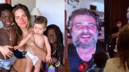 Bruno Gagliasso surpreende a família em seu aniversário - Reprodução/Instagram