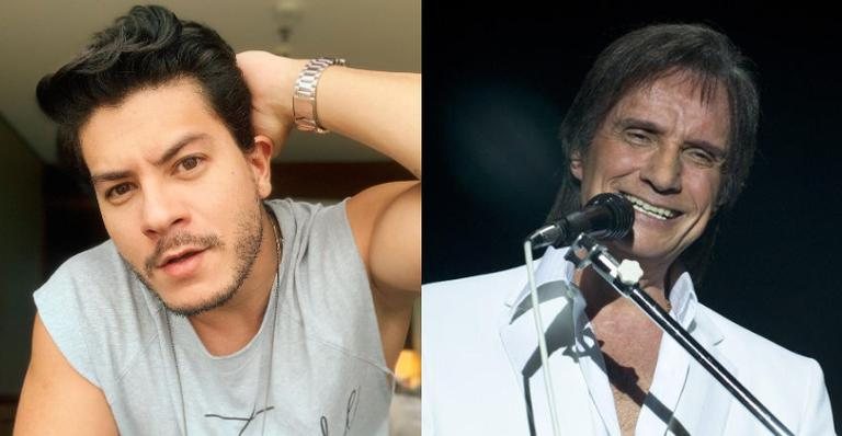 Arthur Aguiar faz homenagem musical para Roberto Carlos - Reprodução/Instagram