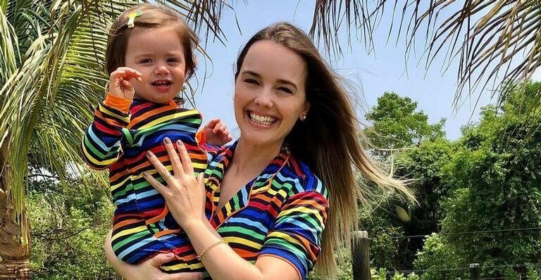 Thaeme Mariôto celebra chegada dos dois anos da filha - Reprodução/Instagram