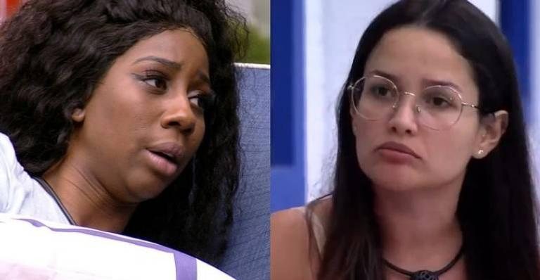 BBB21: Camilla de Lucas e Juliette brigam por biscoito - Reprodução/TV Globo