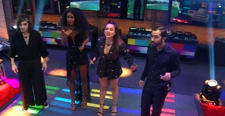 BBB21: Shows virtuais, briga e choro marcam a última festa - Reprodução/TV Globo