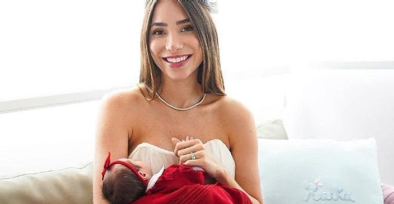 Romana Novais celebra 5 meses da filha, Raika - Reprodução/Instagram