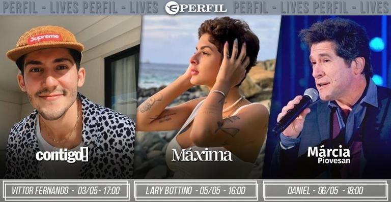 Destaques da semana - Agenda de lives da Editora Perfil - Instagram